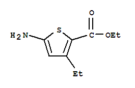 2-Thiophenecarboxylicacid,5-amino-3-ethyl-,ethylester(9ci) Structure,766480-43-7Structure