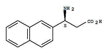 (S)-3-amino-3-(2-naphthyl)-propionic acid Structure,767282-94-0Structure