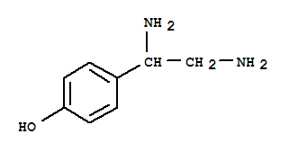 (9CI)-4-(1,2-二氨基乙基)-苯酚结构式_767582-04-7结构式