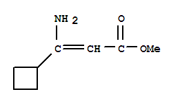 (9ci)-3-氨基-3-环丁基-2-丙酸甲酯结构式_768397-63-3结构式