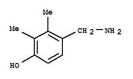 (9CI)-4-(氨基甲基)-2,3-二甲基-苯酚结构式_769064-08-6结构式