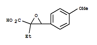 (9ci)-2-乙基-3-(4-甲氧基苯基)-环氧乙烷羧酸结构式_769073-61-2结构式