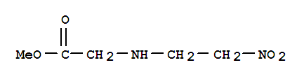 Glycine, n-(2-nitroethyl)-, methyl ester (9ci) Structure,76919-68-1Structure
