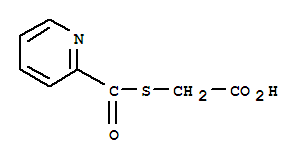 (9ci)-[(2-吡啶羰基)硫代]-乙酸结构式_769922-73-8结构式