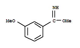 Methyl 3-methoxybenzimidate Structure,770683-82-4Structure