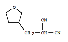(9ci)-[(四氢-3-呋喃)甲基]-丙二腈结构式_771550-03-9结构式