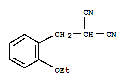 (9ci)-[(2-乙氧基苯基)甲基]-丙二腈结构式_771558-98-6结构式