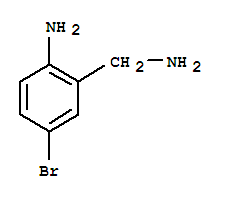 2-氨基甲基-4-溴苯胺结构式_771583-12-1结构式
