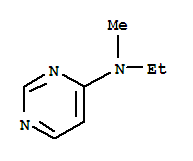 (9ci)-n-乙基-n-甲基-4-嘧啶胺结构式_77200-09-0结构式