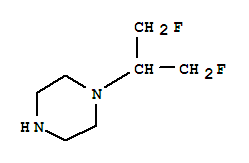(9ci)-1-[2-氟-1-(氟甲基)乙基]-哌嗪结构式_772330-41-3结构式