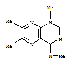 Methanamine, n-(1,6,7-trimethyl-4(1h)-pteridinylidene)-(9ci) Structure,773784-99-9Structure