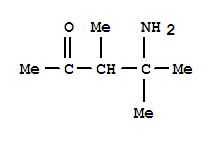 (9ci)-4-氨基-3,4-二甲基-2-戊酮结构式_773821-96-8结构式