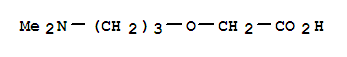 (9ci)-[3-(二甲基氨基)丙氧基]-乙酸结构式_774148-44-6结构式
