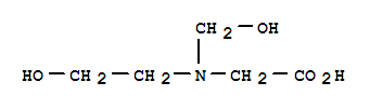 Glycine, n-(2-hydroxyethyl)-n-(hydroxymethyl)-(9ci) Structure,774160-31-5Structure