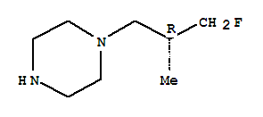 (9ci)-1-[(2r)-3-氟-2-甲基丙基]-哌嗪结构式_774173-62-5结构式