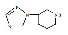 (9CI)-3-(1H-1,2,4-噻唑-1-基)-哌啶结构式_774511-83-0结构式