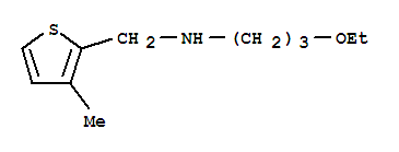 2-Thiophenemethanamine,n-(3-ethoxypropyl)-3-methyl-(9ci) Structure,774554-07-3Structure
