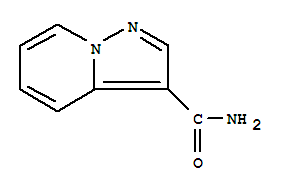 (9CI)-吡唑并[1,5-a]吡啶-3-羧酰胺结构式_77457-01-3结构式