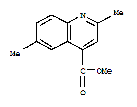 (9ci)-2,6-二甲基-4-喹啉羧酸甲酯结构式_774586-89-9结构式