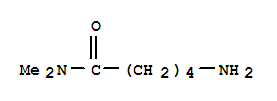 (9ci)-5-氨基-N,N-二甲基-戊酰胺结构式_774596-18-8结构式