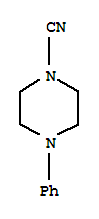 (9ci)-4-苯基-1-哌嗪甲腈结构式_77464-04-1结构式