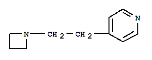 (9CI)-4-[2-(1-氮杂啶)乙基]-吡啶结构式_775288-43-2结构式