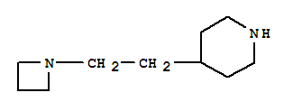 (9CI)-4-[2-(1-氮杂啶)乙基]-哌啶结构式_775288-48-7结构式