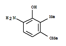 (9ci)-6-氨基-3-甲氧基-2-甲基-苯酚结构式_776239-08-8结构式