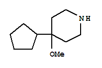 (9CI)-4-环戊基-4-甲氧基-哌啶结构式_776292-08-1结构式
