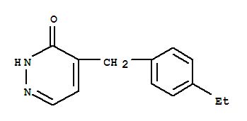 3(2H)-pyridazinone,4-[(4-ethylphenyl)methyl]-(9ci) Structure,776317-72-7Structure