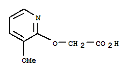 (9ci)-[(3-甲氧基-2-吡啶)氧基]-乙酸结构式_777829-60-4结构式