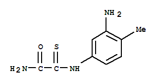 (9ci)-2-[(3-氨基-4-甲基苯基)氨基]-2-硫氧代-乙酰胺结构式_777878-01-0结构式