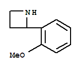 (9ci)-2-(2-甲氧基苯基)-氮杂丁烷结构式_777887-09-9结构式