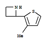 (9ci)-2-(3-甲基-2-噻吩)-氮杂丁烷结构式_777887-41-9结构式