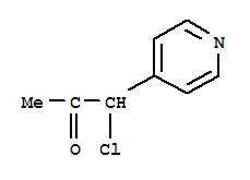 1-氯-1-(4-吡啶)-2-丙酮结构式_778532-97-1结构式
