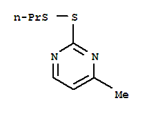 (9CI)-4-甲基-2-(丙基二硫代)-嘧啶结构式_778558-46-6结构式
