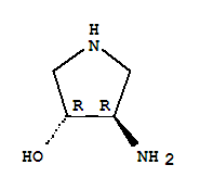 反式-(9ci)-4-氨基-3-吡咯烷醇结构式_77898-67-0结构式