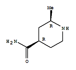 顺式-(9ci)-2-甲基-4-哌啶羧酰胺结构式_780732-78-7结构式