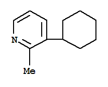 (9CI)-3-环己基-2-甲基-吡啶结构式_780801-38-9结构式
