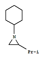 (9ci)-1-环己基-2-(1-甲基乙基)-氮丙啶结构式_78190-70-2结构式