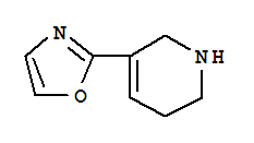 (9CI)-1,2,3,6-四氢-5-(2-噁唑)-吡啶结构式_782416-80-2结构式