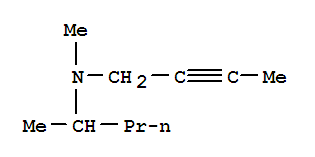 (9ci)-n-2-丁炔基-n-甲基-2-戊胺结构式_782424-01-5结构式