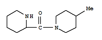 (9CI)-4-甲基-1-(2-哌啶基羰基)-哌啶结构式_782449-57-4结构式