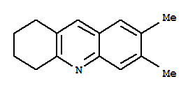 (9ci)-1,2,3,4-四氢-6,7-二甲基-吖啶结构式_783352-33-0结构式