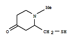 (9ci)-2-(疏基甲基)-1-甲基-4-哌啶酮结构式_785026-23-5结构式