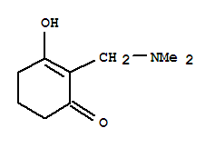 (9ci)-2-[(二甲基氨基)甲基]-3-羟基-2-环己烯-1-酮结构式_785035-91-8结构式