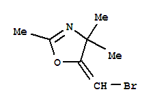 (9ci)-5-(溴亚甲基)-4,5-二氢-2,4,4-三甲基-噁唑结构式_785713-62-4结构式