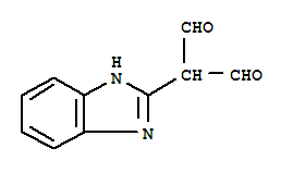 (9ci)-1H-苯并咪唑-2-基-丙二醛结构式_78587-80-1结构式