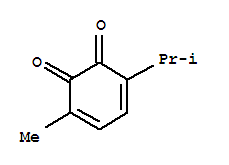 3,5-Cyclohexadiene-1,2-dione,3-methyl-6-(1-methylethyl)-(9ci) Structure,78617-27-3Structure