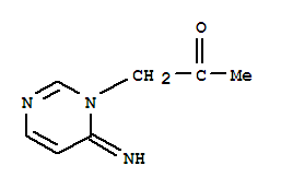 (9ci)-1-(6-亚氨基-1(6h)-嘧啶)-2-丙酮结构式_787495-51-6结构式